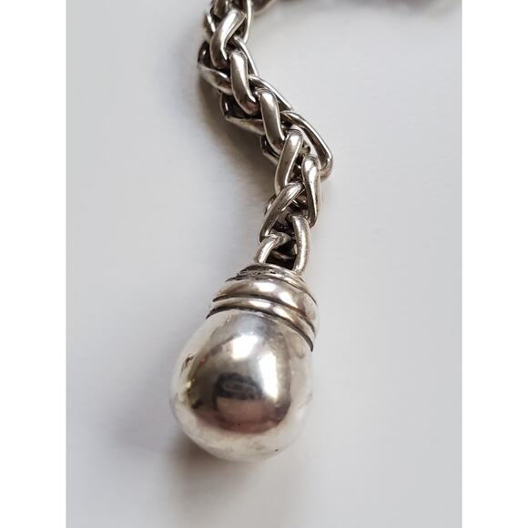 David Yurman Pendant Necklace in Sterling Silver 925 DAMAGED - Picture 2 of 5